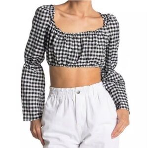 Topshop crop top.